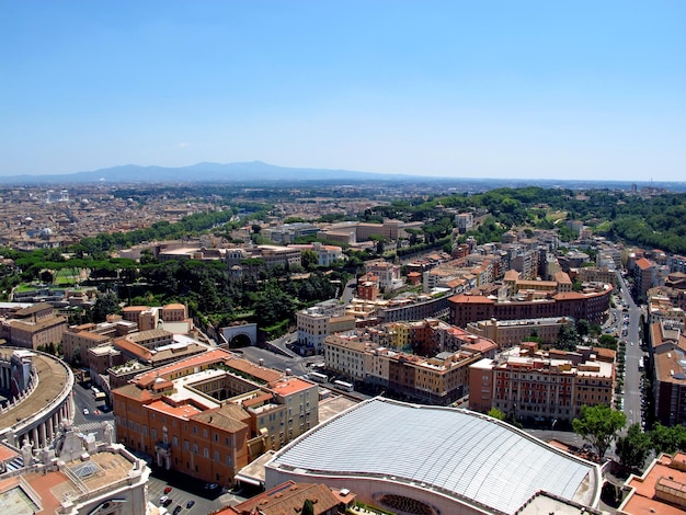 La vista del Vaticano Roma Italia