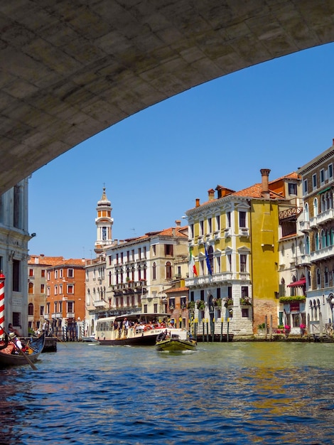 Vista de Venecia desde el Gran Canal