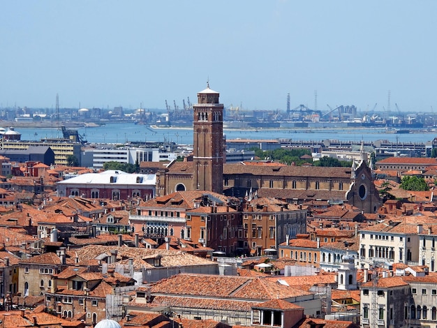 La vista de Venecia Italia