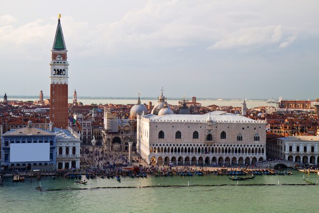 una vista de Venecia Italia