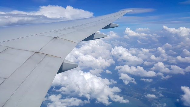 vista desde la ventana del avión