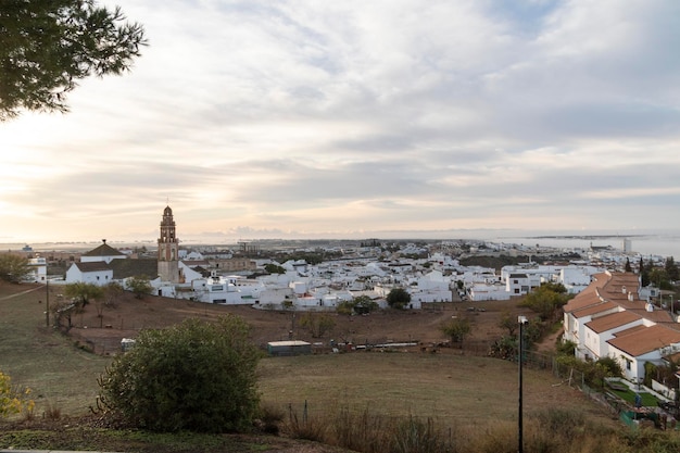 Vistas de la bonita ciudad de Ayamonte, España.