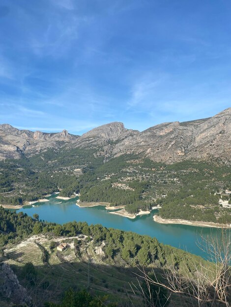 Vistas desde El Castell de Guadalest, Alicante, España