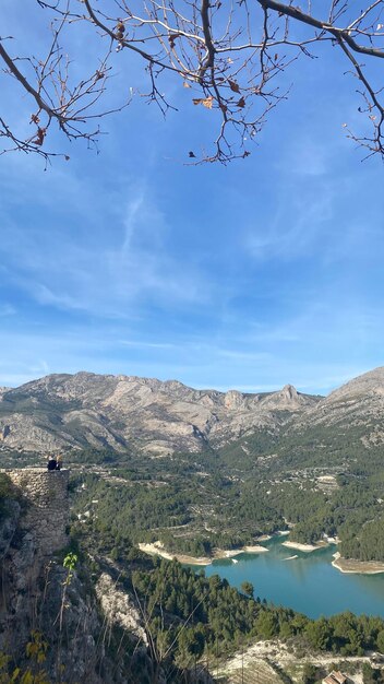 Vistas desde El Castell de Guadalest, Alicante, España