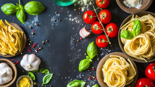 Vistas frescas e vívidas de tomates maduros inteiros e cortados em fatias sobre um fundo branco