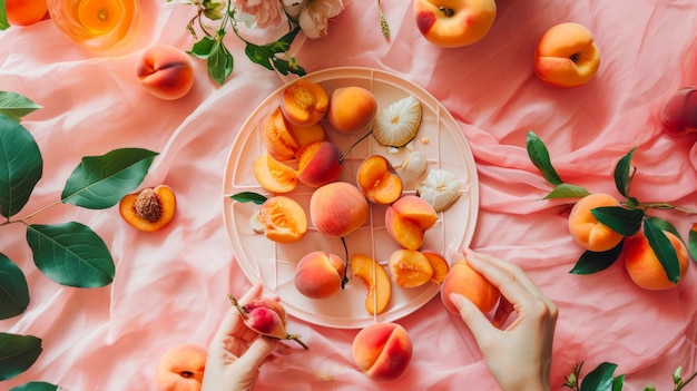 Foto vistas frescas y vívidas de tomates maduros enteros y cortados en rodajas sobre un fondo blanco