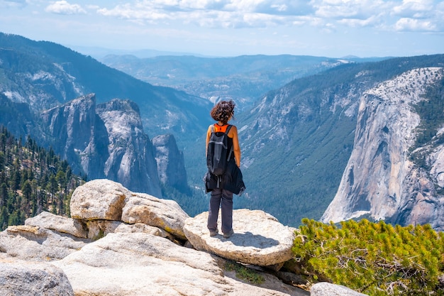 Vistas desde el glaciar de Half Dome