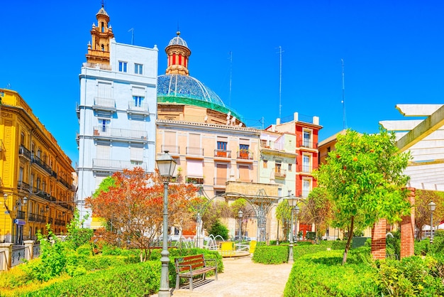 Vistas históricas de Valencia, en la costa este de España, es la capital de la comunidad autónoma de Valencia