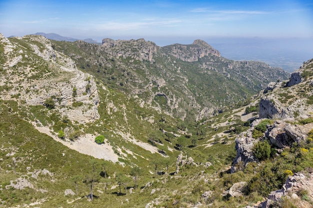 Vistas incríveis de Cabrafreixet Catalunha Espanha