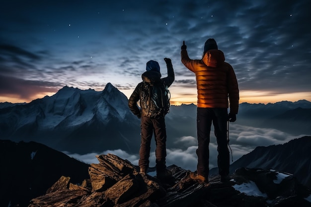 Vistas naturales de las montañas del Cáucaso en Sochi