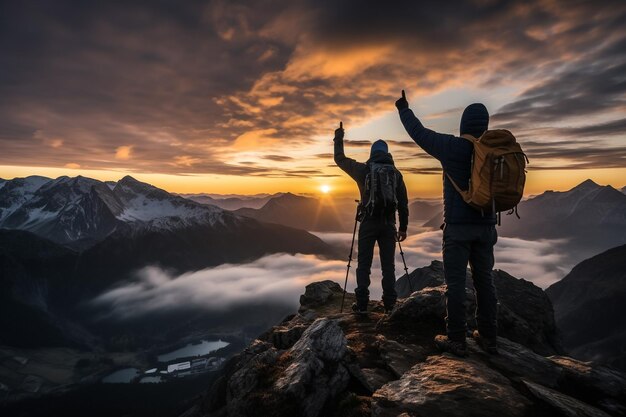 Vistas naturales de las montañas del Cáucaso en Sochi