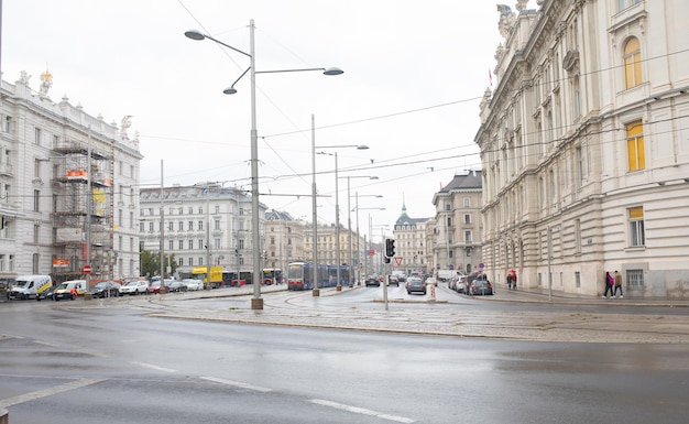 Vistas del paisaje urbano de una de las ciudades más bellas de Europa: Viena.