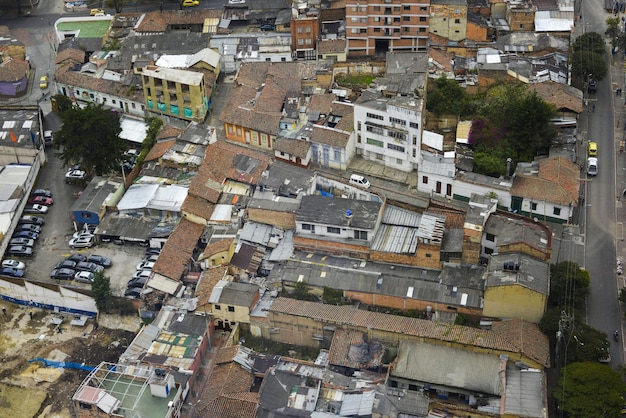 Vistas panorámicas de Bogotá, Colombia