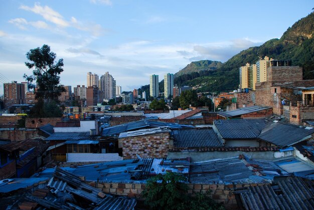 Vistas panorâmicas de Bogotá, Colômbia