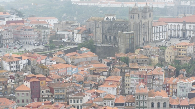 Vistas de los tejados de Lisboa vista de Alfama Lisboa Portugal