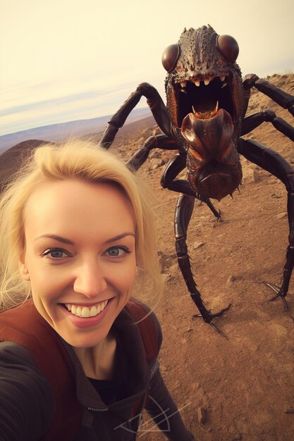 Vistas de vida extraterrestre El épico encuentro de AntDog Una historia de selfie de GoPro