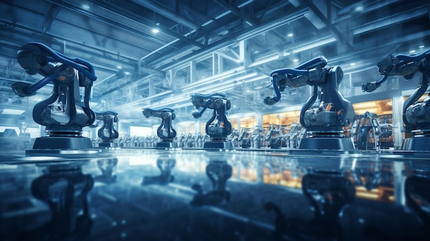 Vistazo a la fabricación futura con robots humanoides