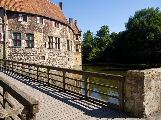 Foto vistura de castelo