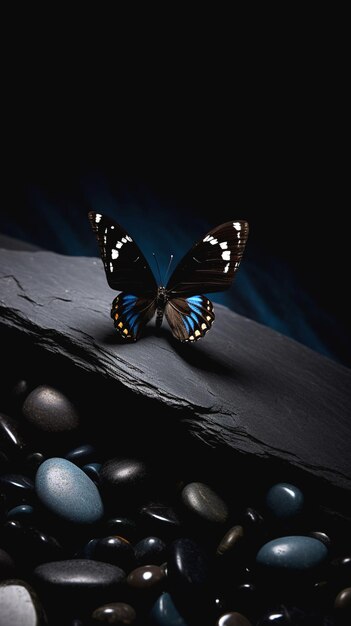 Foto visual de borboleta