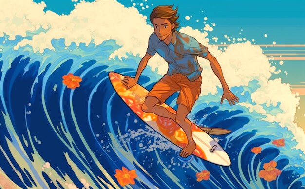 visual do surfista