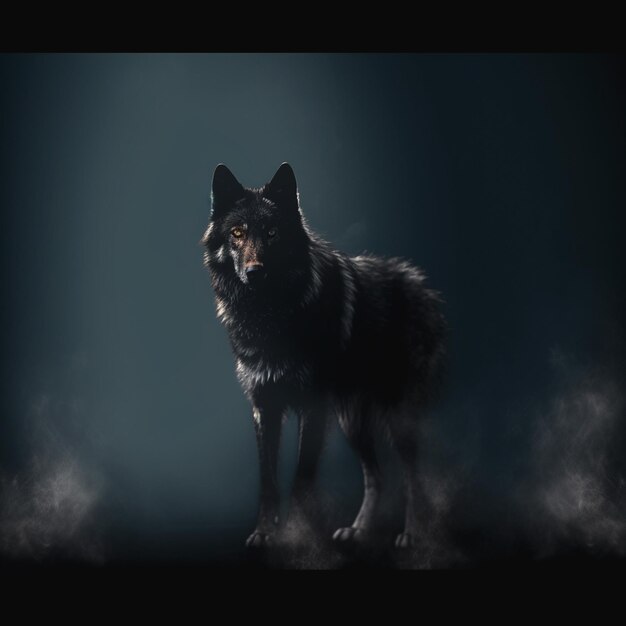 Foto visual del lobo