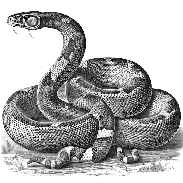 visual de serpiente