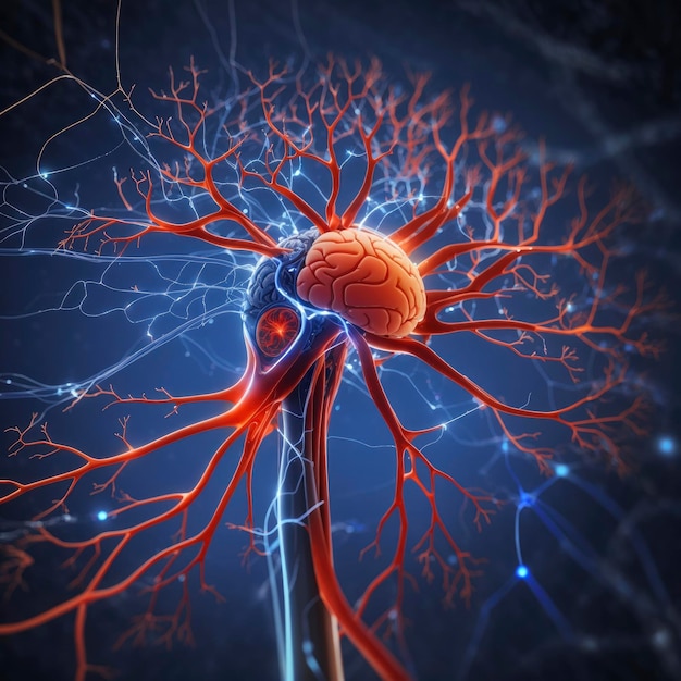 Visualização de sinais cerebrais e do sistema nervoso