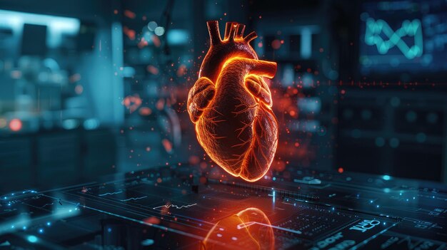 Visualização digital do batimento cardíaco da Instalação de Pesquisa Avançada