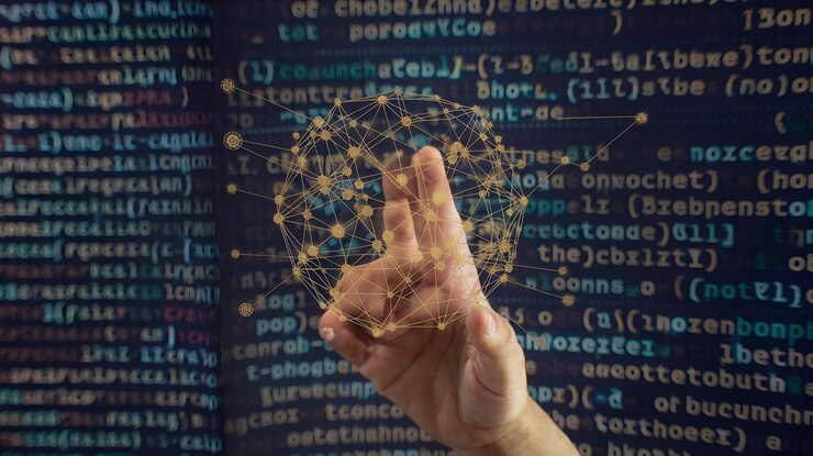 Foto visualización de circuitos cerebrales de ia abstracto tecnología de redes neuronales inteligencia digital