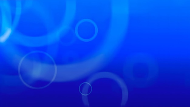 visualización de una cuadrícula de datos digitales en tonos azules