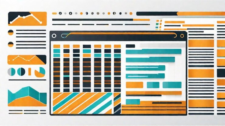 Foto visualización de datos e información