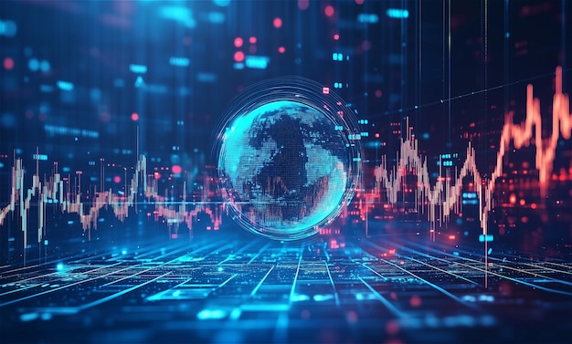 Visualización de los datos financieros globales