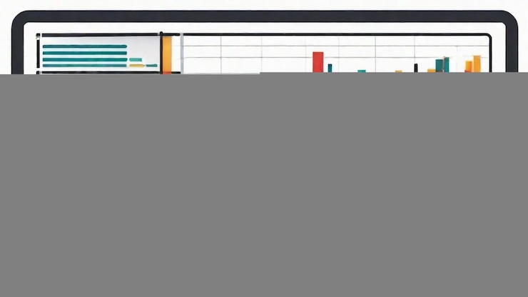 Foto visualización de datos para una investigación innovadora