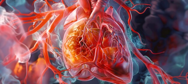 Visualización detallada de la anatomía del sistema respiratorio humano