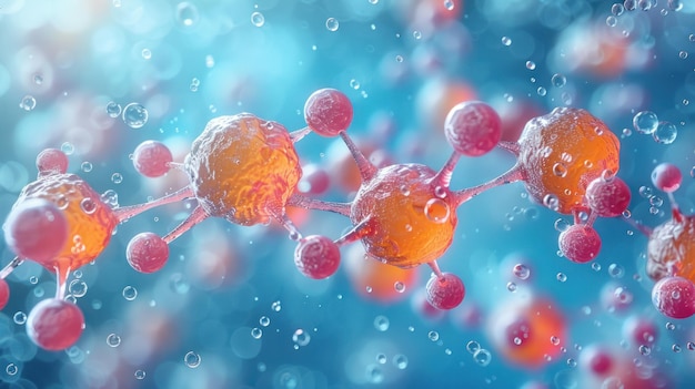 Visualización de la estructura molecular abstracta