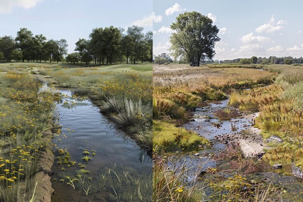 Visualización de la restauración del flujo