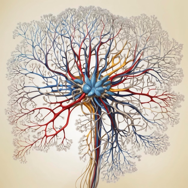 Visualización de señales del cerebro y del sistema nervioso.