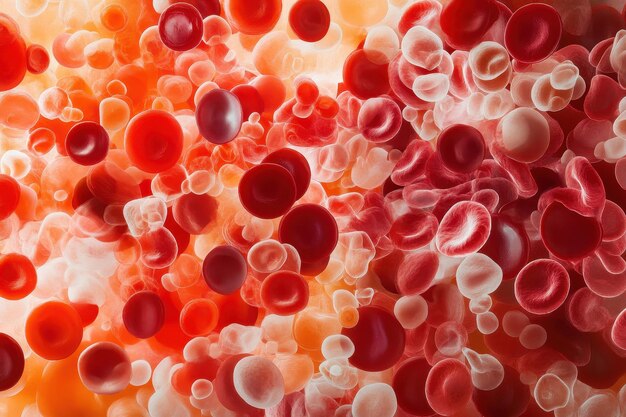 Visualización de la síntesis de glóbulos rojos en la médula ósea