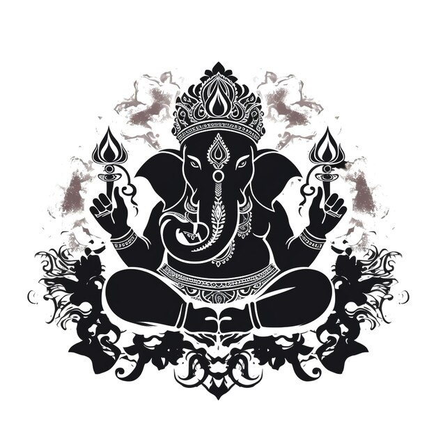 Foto visuelle darstellung von ganesha