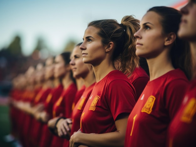 Vitória da seleção feminina de futebol da Espanha