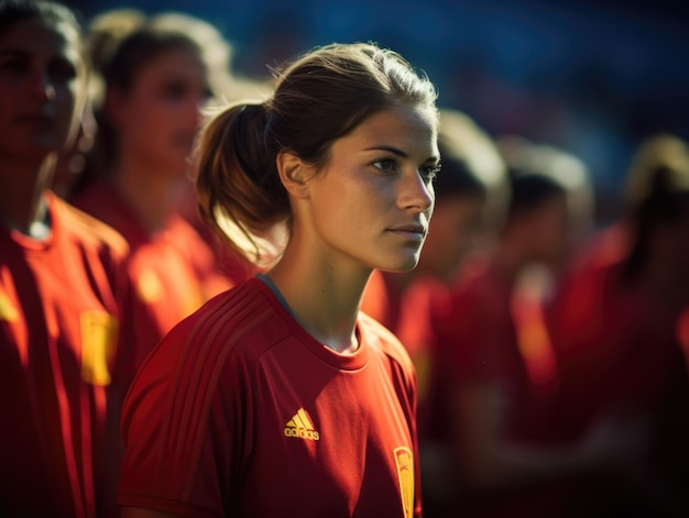 Vitória da seleção feminina de futebol da Espanha