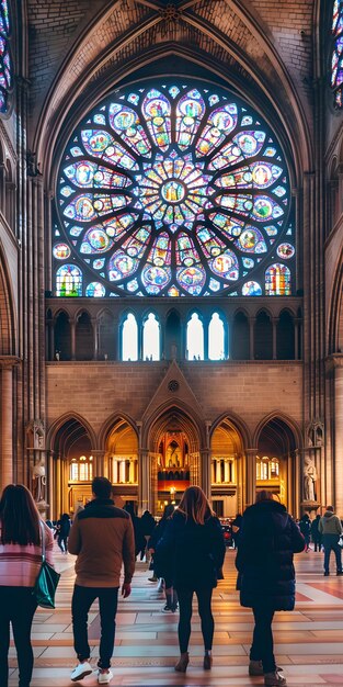 Foto vitrais da catedral