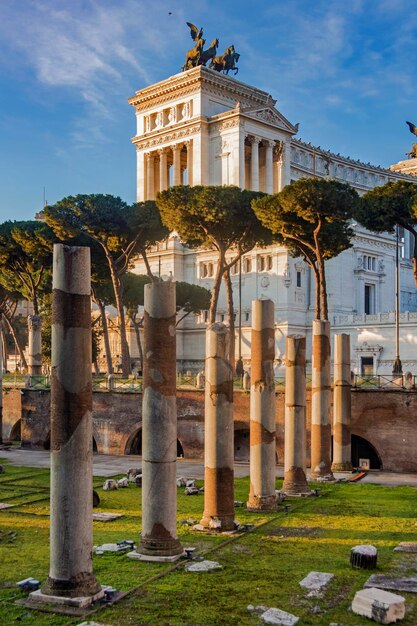 Vittoriano-Denkmalgebäude in Rom