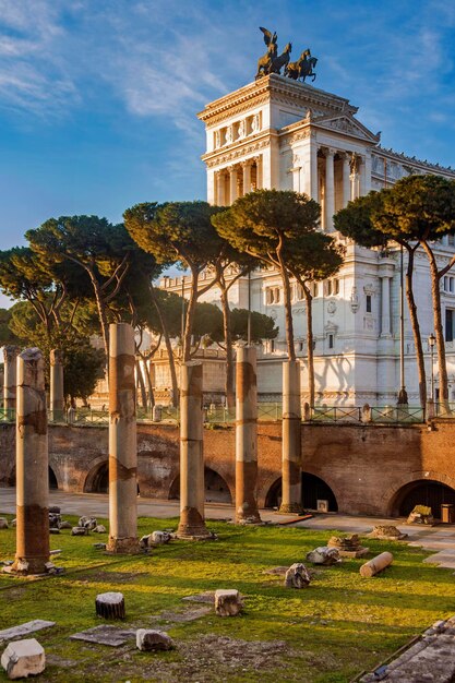 Vittoriano-Denkmalgebäude in Rom