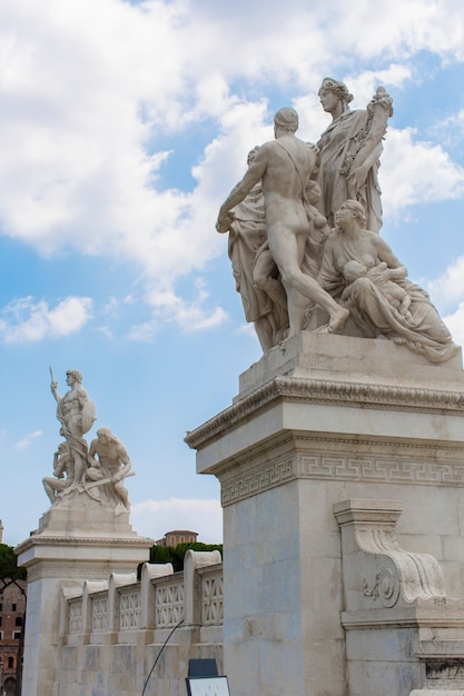 Vittoriano en Roma, Italia