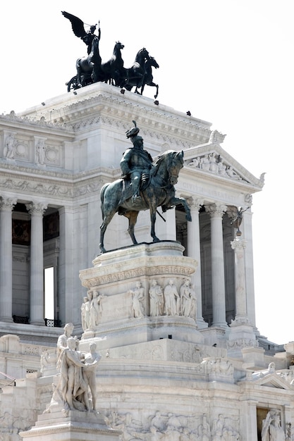 Vittorio Emanuele em Roma Itália