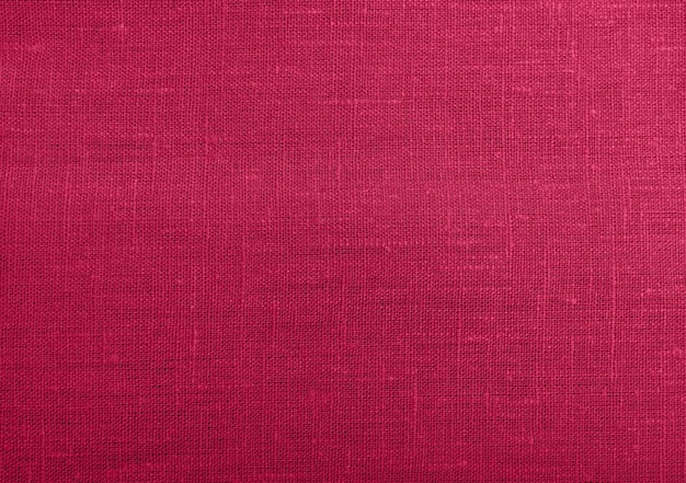 Viva magenta Stoff leere Leinwand Baumwolle oder Leinenstruktur, viva magenta