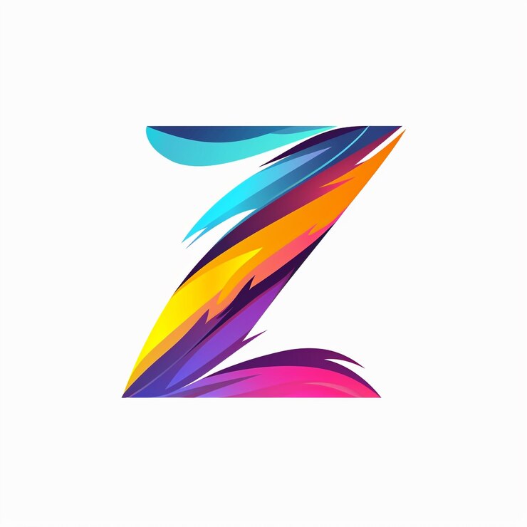 Foto vivo logotipo minimalista de una sola letra en fondo blanco