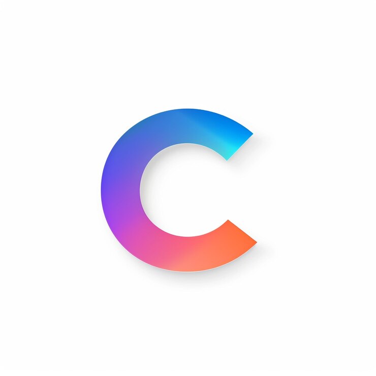 Foto vivo logotipo minimalista de una sola letra en fondo blanco