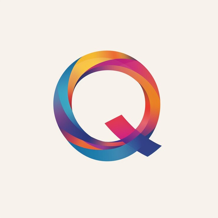 Foto vivo logotipo minimalista de una sola letra en fondo blanco